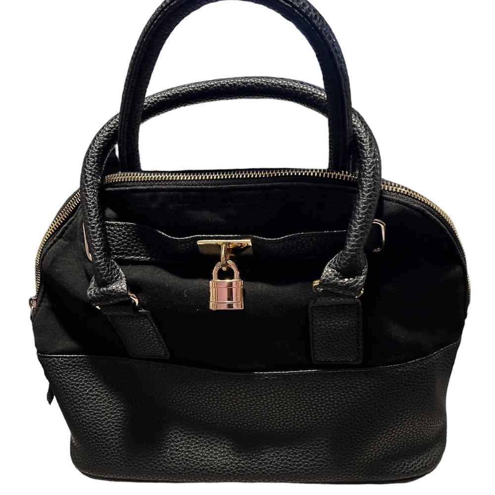 Vegan Black Sondra Roberts Squared Handbag